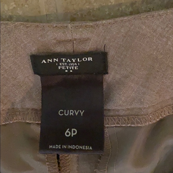 Ann Taylor Tan work pants - Picture 6 of 8